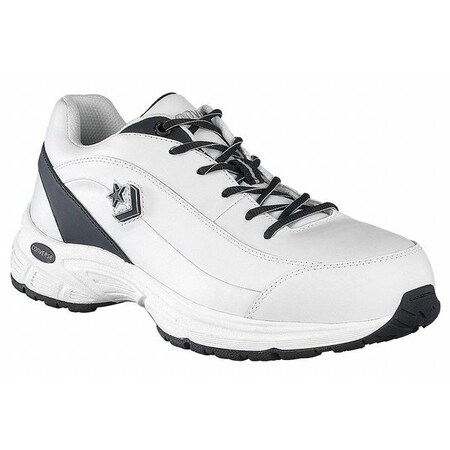 Converse Athletic Work Shoes, Comp, Mn, 11, Wht, PR C4500-11M