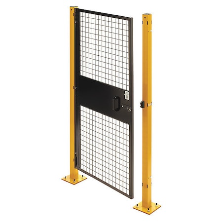 Velox Machine Guard Hinged Door, 34-1/4 x 66 In XG220366-091