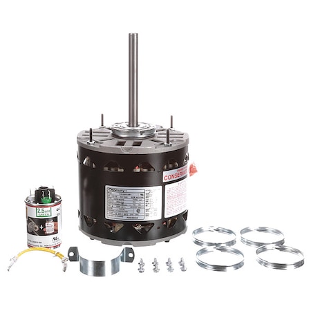 Century Motor, PSC, 1/2 HP, 1075, 208-230V, 48Y, Open FD6000A