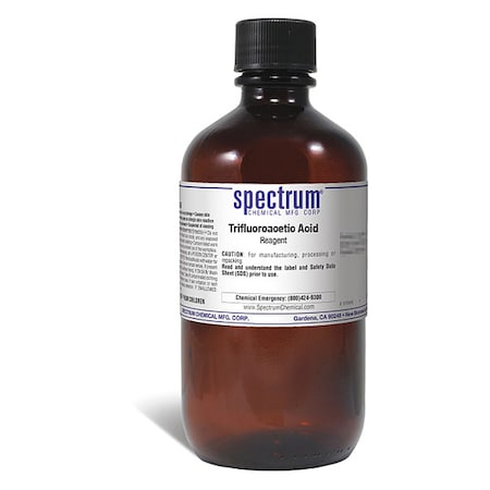 Spectrum Chemical Trifluoroacetic Acid, Reagent, 1 kg TR119-1KG