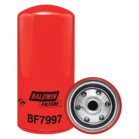 Baldwin Filters Fuel Filter, 8-5/32 x 3-23/32 x 8-5/32 In BF7997