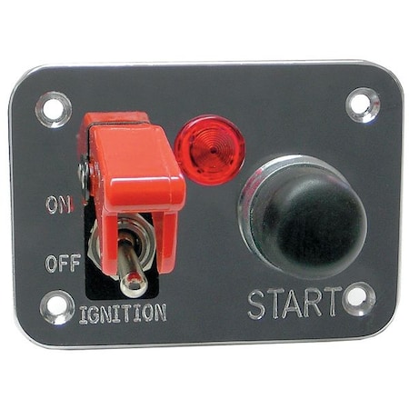 Battery Doctor Start/Ignition Panel, Silver, Copper 20280