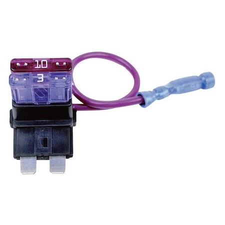 Battery Doctor Dual Fuse Holder, Black, Red, Copper 30003