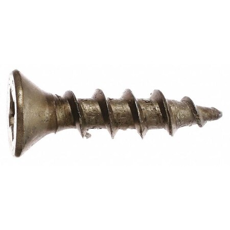 Zoro Select Lube, Steel Flat Head Recex Drive, 1000 PK 03MC410060742003