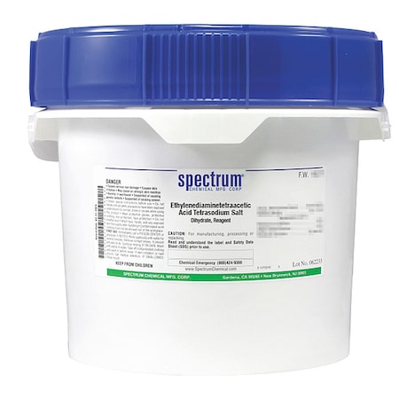 Spectrum Chemical Ethylenediaminetetraacetic Acid Tetrasod E1047-3KG