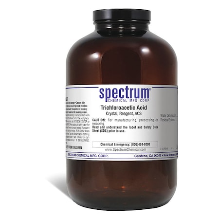 Spectrum Chemical Trichloroacetic Acid, Crstl, Rgnt, ACS, 2.5k T1105-2.5KG