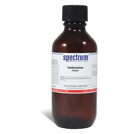 Spectrum Chemical Triethylamine, Rgnt, 500 ml, Gls TR117-500MLGL
