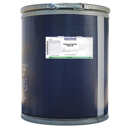 Spectrum Chemical Potassium Chlrd, grnlr, USP, 45kg PO170-45KGBL