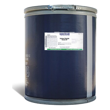 Spectrum Chemical Sodm Chlrd, grnlr, USP, 45kg SO155-45KGBL