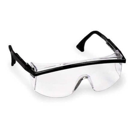 Uvex Astrospec 3000, Safety Glasses, Anti-Scratch, Clear Lens, Black Frame, Full-Frame S135
