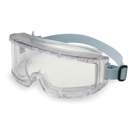 Uvex Safety Goggles, Clear Lens, Anti-Fog, Indirect Vented, Neoprene Strap, UVEX Futura Series S345C