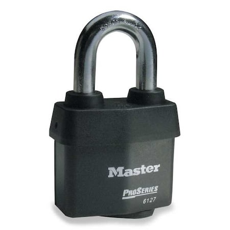 Master Lock Padlock, Keyed Different, Standard Shackle, Rectangular ...