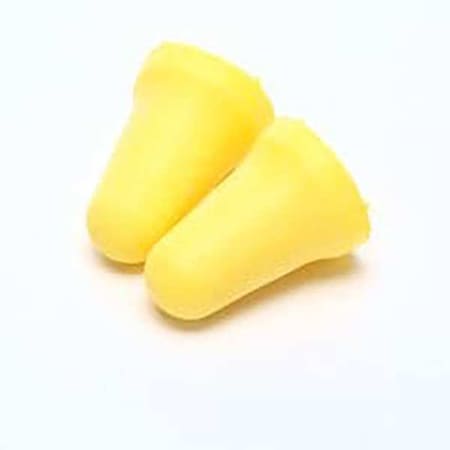 3M Disposable Uncorded Ear Plugs, Bell Shape, 28 dB, 200 Pairs, Yellow 312-1208