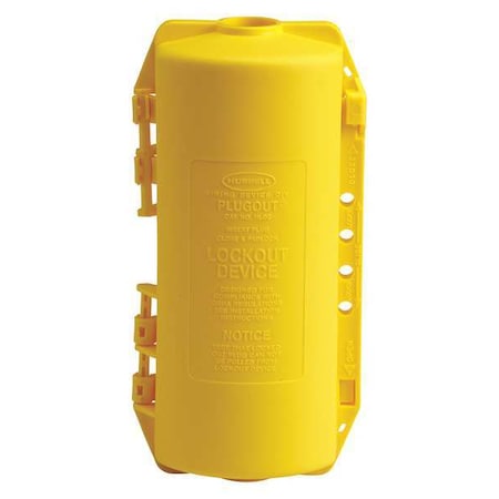 Brady Plug Lockout, Yellow 65968