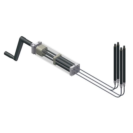 Bansbach Easylift Hand Crank Hydraulic Actuation 6 in EM00099