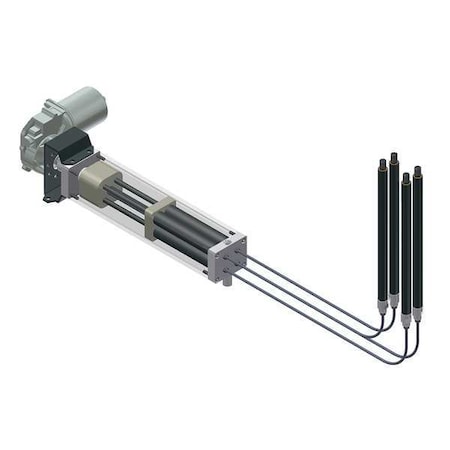 Bansbach Easylift Hydraulic Actuation 6 in travel motor EM00120