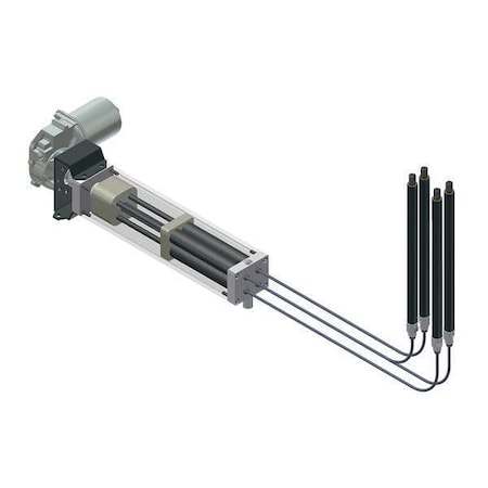 Bansbach Easylift Hydraulic Actuation 8 in travel motor EM00121