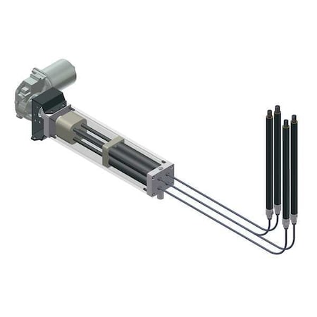 Bansbach Easylift Hydraulic Actuation 12 in travel motor EM00122