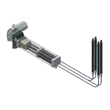 Bansbach Easylift Hydraulic Actuation 16 in travel motor EM00123