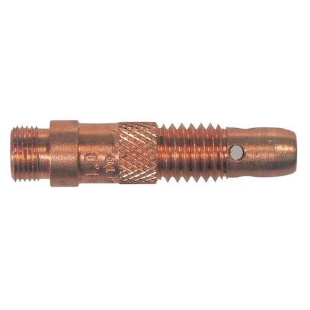 Miller Electric Collet Body, Copper, 5/32 In (4.0mm), PK5 406488