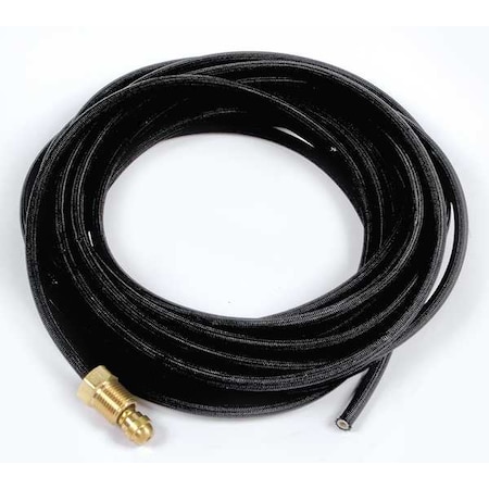 Miller Electric Gas Hose, Braided Rubber, 25 Ft (7.6m) 45V10R
