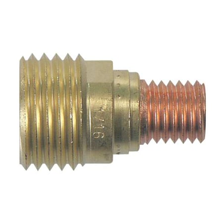 Miller Electric Gas Lens, Copper / Brass, 1/16 In, PK2 45V43
