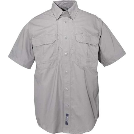 5.11 Tactical Shirt, 100% Cotton, Button, 4 Pocket(s), Gray, XL 71152
