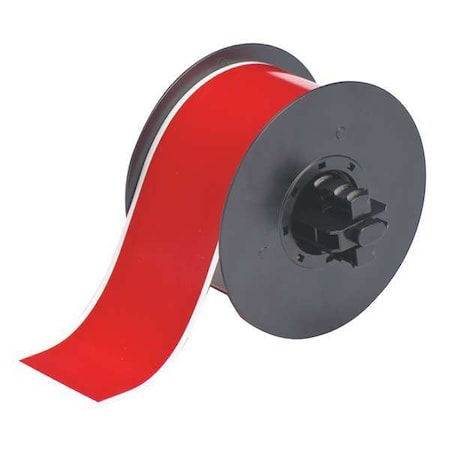 Brady Tape, Red, Labels/Roll: Continuous B30C-2250-595-RD