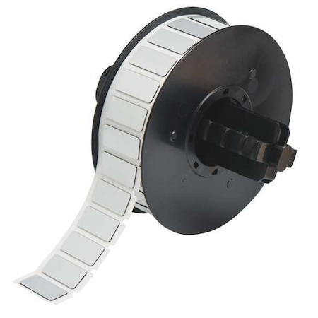 Brady Raised Panel Label, Silver, Labels/Roll: 610 B30EP-171-593-SL