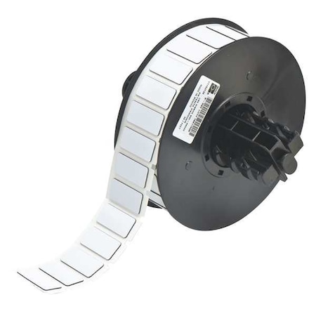 Brady Pre-Cut Label Stock Roll, White, Gloss B30EP-171-593-WT