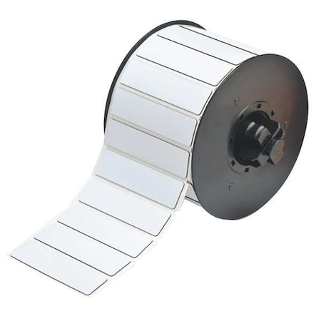 Brady Raised Panel Label, White, Labels/Roll: 435 B30EP-175-593-WT