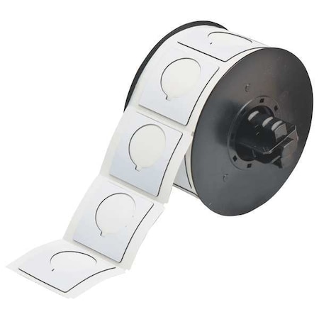 Brady Raised Panel Label, White, Labels/Roll: 190 B30EP-169-593-WT