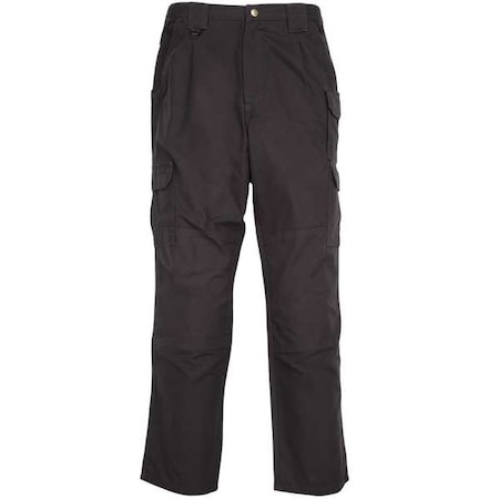 5.11 Tactical Pants, 32, Black, 100% Cotton Canvas 74251ABR-019-32-32