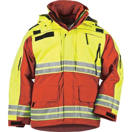 5.11 Red Responder High-Visibility  Parka size XL 48073