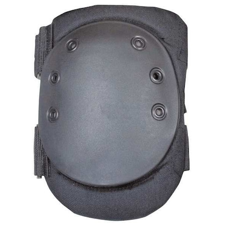 Damascus Gear Knee Pad, Hard Shell, Foam Pad, Plastic Cap, hook-and-loop Closure, 2 Straps, Black, Universal DKP-B