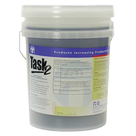 Master Chemical Super Strength Industrial Cleaner, Pail, 5 gal, Mild TASK2GF-5G