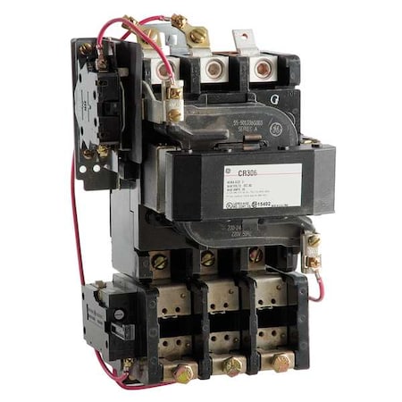 Ge Magnetic Motor Starter, Non-Reversing, 240V AC, 3 P CR306E003