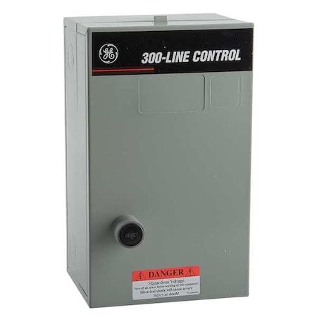 Ge Magnetic Motor Starter, Non-Reversing, 120V AC, 3 P CR306A102