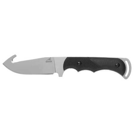 Gerber Fixed Blade Knife, Gut Hook, 4 In L, Sheath 31-000589