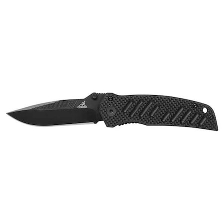 Gerber Folding Knife, Fine, Drop Point, 2-13/16 In 31-000593