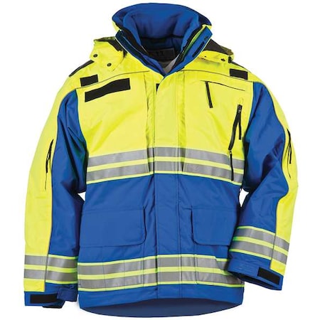 5.11 Blue Responder High-Visibility  Parka size L 48073