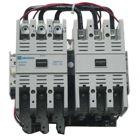 Eaton 208VAC Reversing Magnetic Contactor 3P 270A NEMA 5 CN55SN3E
