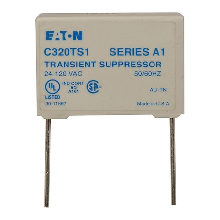 Eaton Cutler-Hammer Transient Surge Suppress, 24-120V, Sz00-2 C320TS1