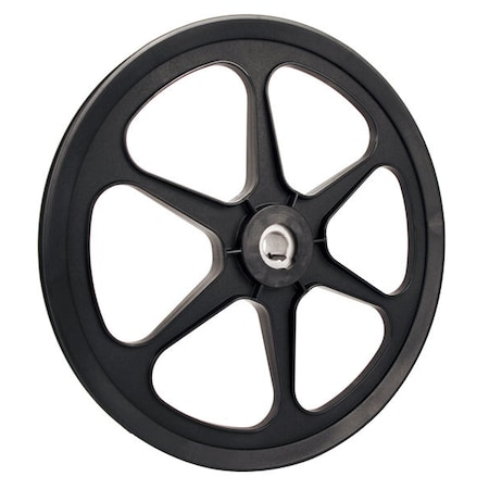 Fenner Drives 3/4 in Fixed Bore 1 Groove Standard V-Belt Pulley 12.25 in OD AFD12434