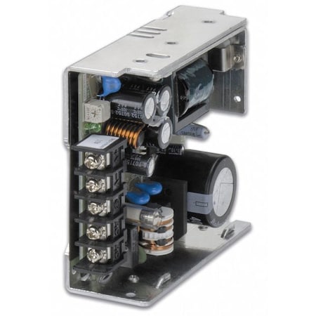 Omron Dc Power Supply, 100 to 240VAC, 24VDC, 50W, 2.1, Din Rail S8JX-G05024D