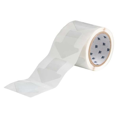 Brady Floor Marking Tape, Polyester, No Legend, Green, 3 in W., 8 mil Thickness, 100 PK 93275