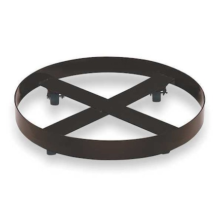 Lincoln Industrial Drum Dolly, 400 lb, 5-1/4 In. H, 55 gal. 84377