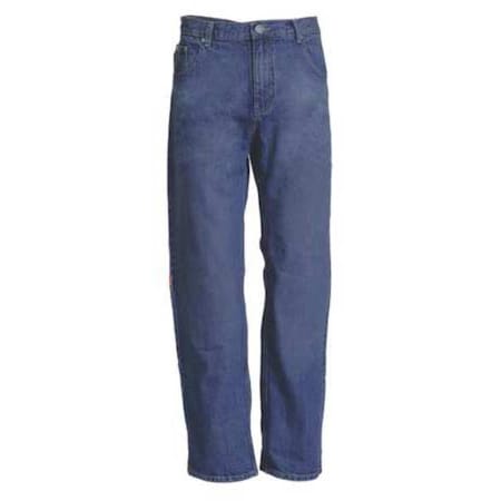 Jean Kneepad Work Pants, Blue, Size 34x36
