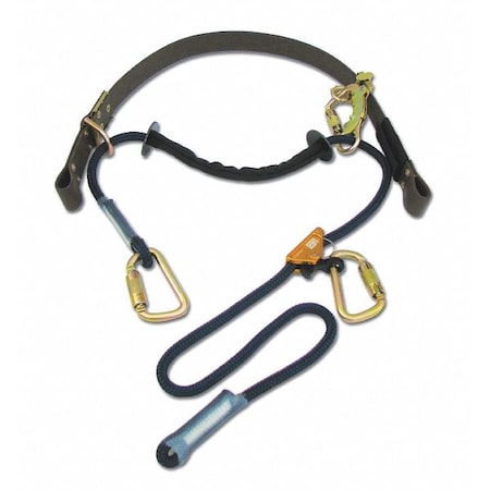 3M Dbi-Sala Body Belt, 1-3/4 x 55 In, 1 Anchor Point 1204057