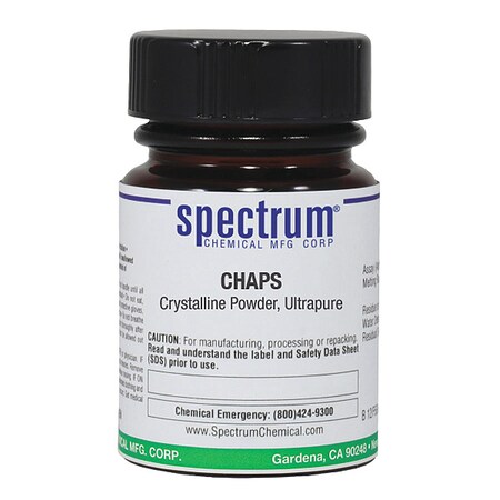 Spectrum Chemical CHAPS, Crystalline Powder, Ultrapure, 5g C3161-5GM